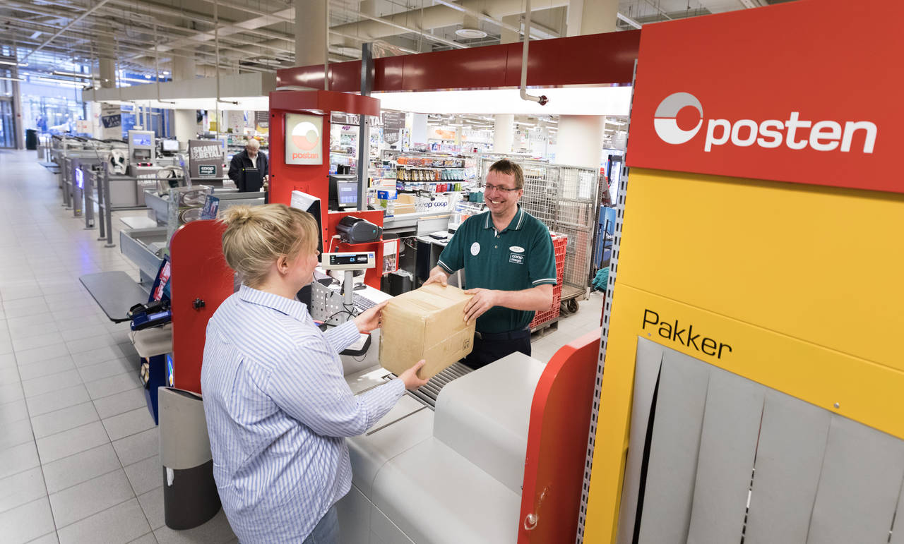 En gang i løpet av 2020 får du ikke lenger utført banktjenester for DNB på Posten. Foto: Gorm Kallestad / NTB scanpix