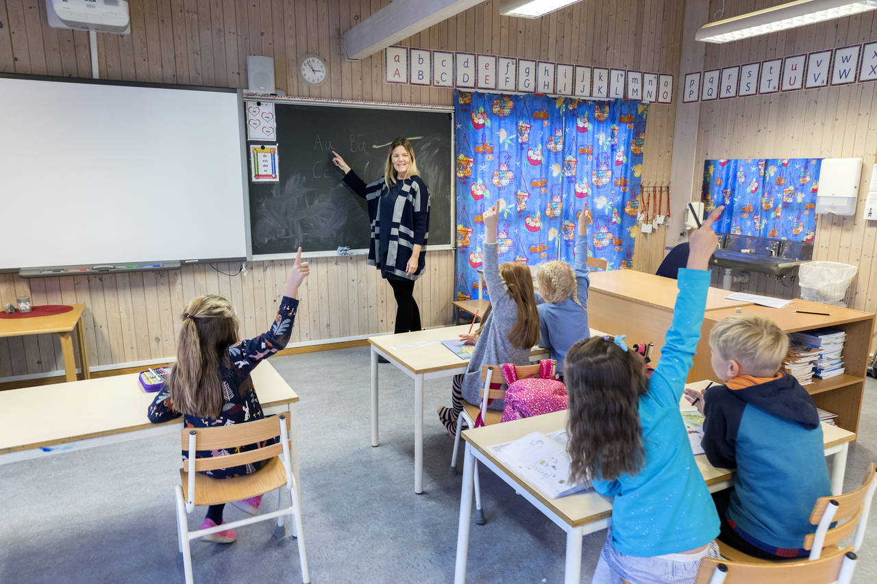 Færre søker seg til grunnskolelærerutdanning og lektorutdanning. Foto: Gorm Kallestad / NTB scanpix