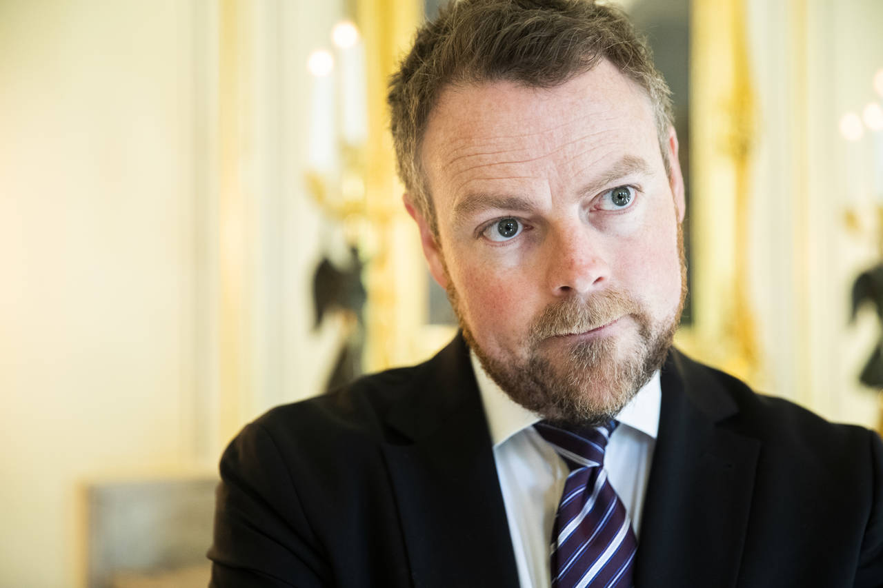 Næringsminister Torbjørn Røe Isaksen forsikrer at regjeringens er alvorlig på situasjonen i Amazonas, men forsvarer handelsavtalen Norge gjennom EFTA har inngått med Brasil og Mercosur. Foto: Berit Roald / NTB scanpix