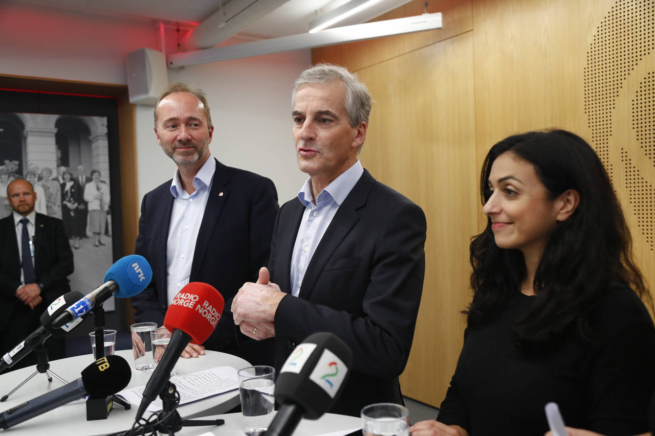 Hele 62 prosent av dagens Ap-velgere vil at Støre skal fortsette som partileder, ifølge en måling Dagsavisen har fått utført. Tidligere nestleder Trond Giske og nåværende nestleder Hadia Tajik har delt andreplass med 7 prosent. Foto: Heiko Junge / NTB scanpix