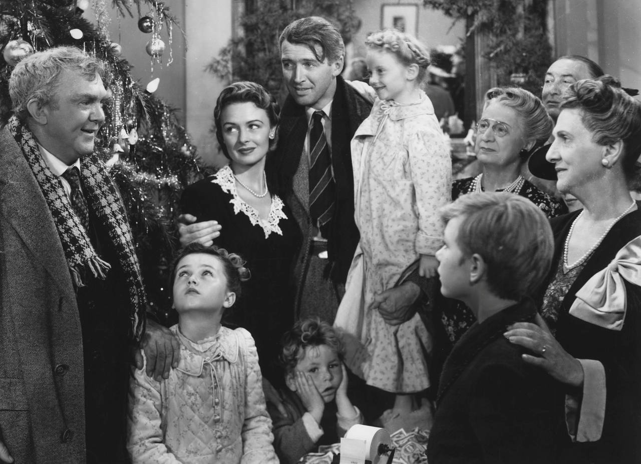 TIDLØS: «It's a wonderful life» av Frank Capra fra 1946 regnes som en av tidenes store julefilm-klassikere. FOTO: Rko/Kobal/REX / NTB Scanpix