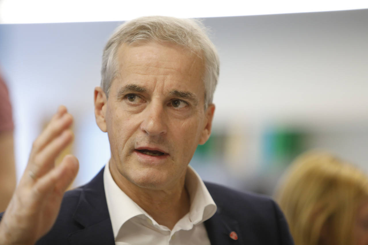 Partileder Jonas Gahr Støre, Arbeiderpartiet. Foto: Ole Berg-Rusten / NTB scanpix