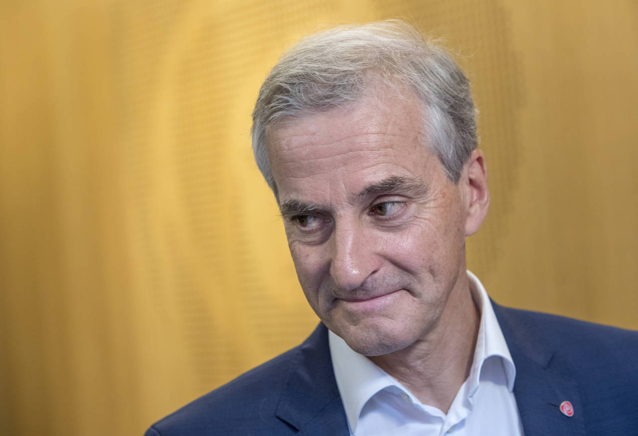 – Viken er en veldig kunstig region, sier Ap-leder Jonas Gahr Støre. Foto: Ole Berg-Rusten / NTB scanpix