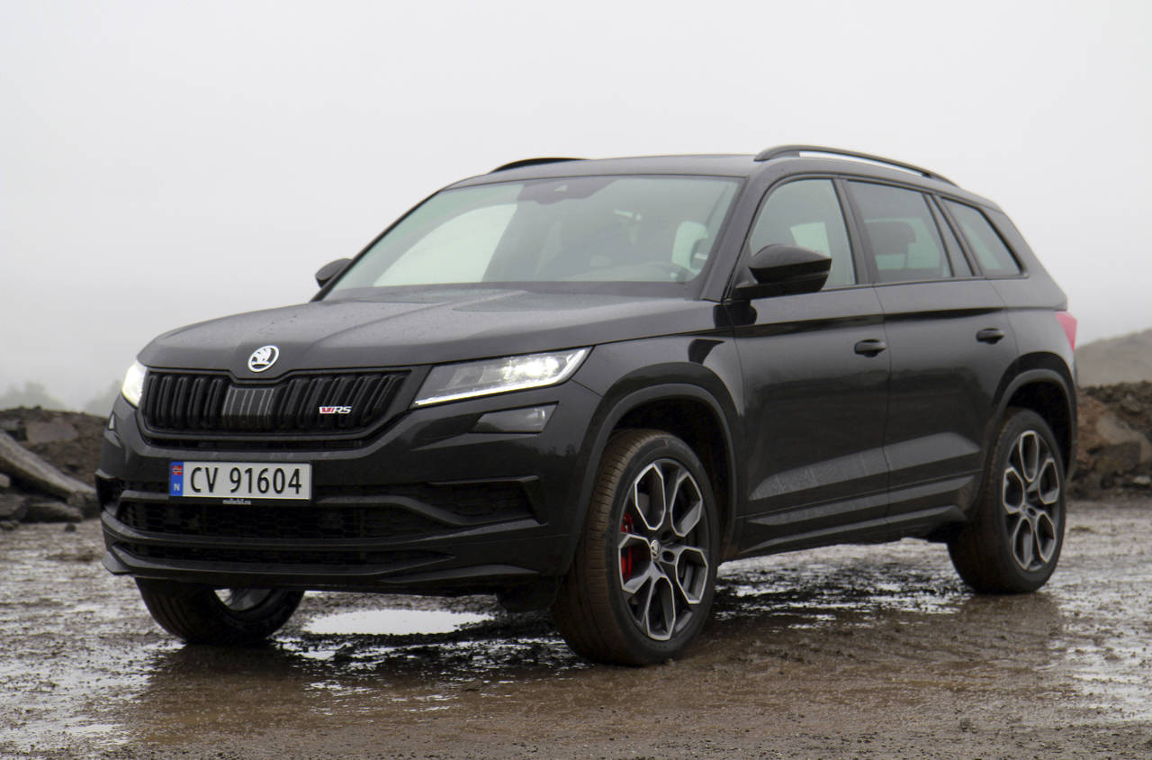 POPULÆR: Hvis man skaver vekk elbiler og hybrider fra registreringsstatistikken, er Skoda Kodiaq Norges femte mest populære bil. FOTO: Morten Abrahamsen / NTB