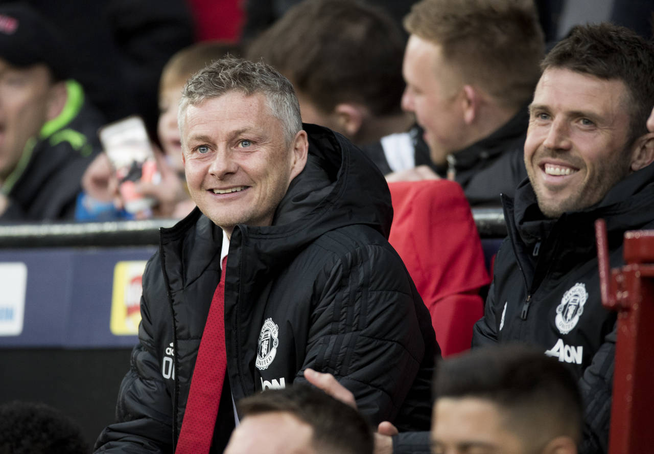 Manchester United-manager Ole Gunnar Solskjær leder sitt lag i Oslo 30. juli. Foto: Terje Pedersen / NTB scanpix