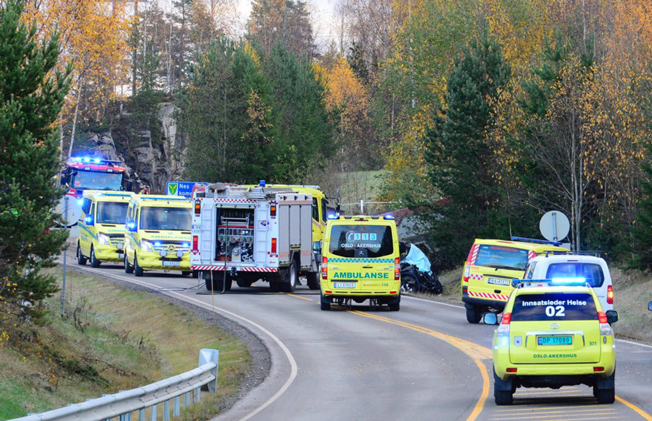 FÅ ULYKKER: Ingen land i Europa har færre dødsfall på veiene enn Norge, også målt mot folketall. FOTO: Presttun, Remi Bøe / NTB scanpix