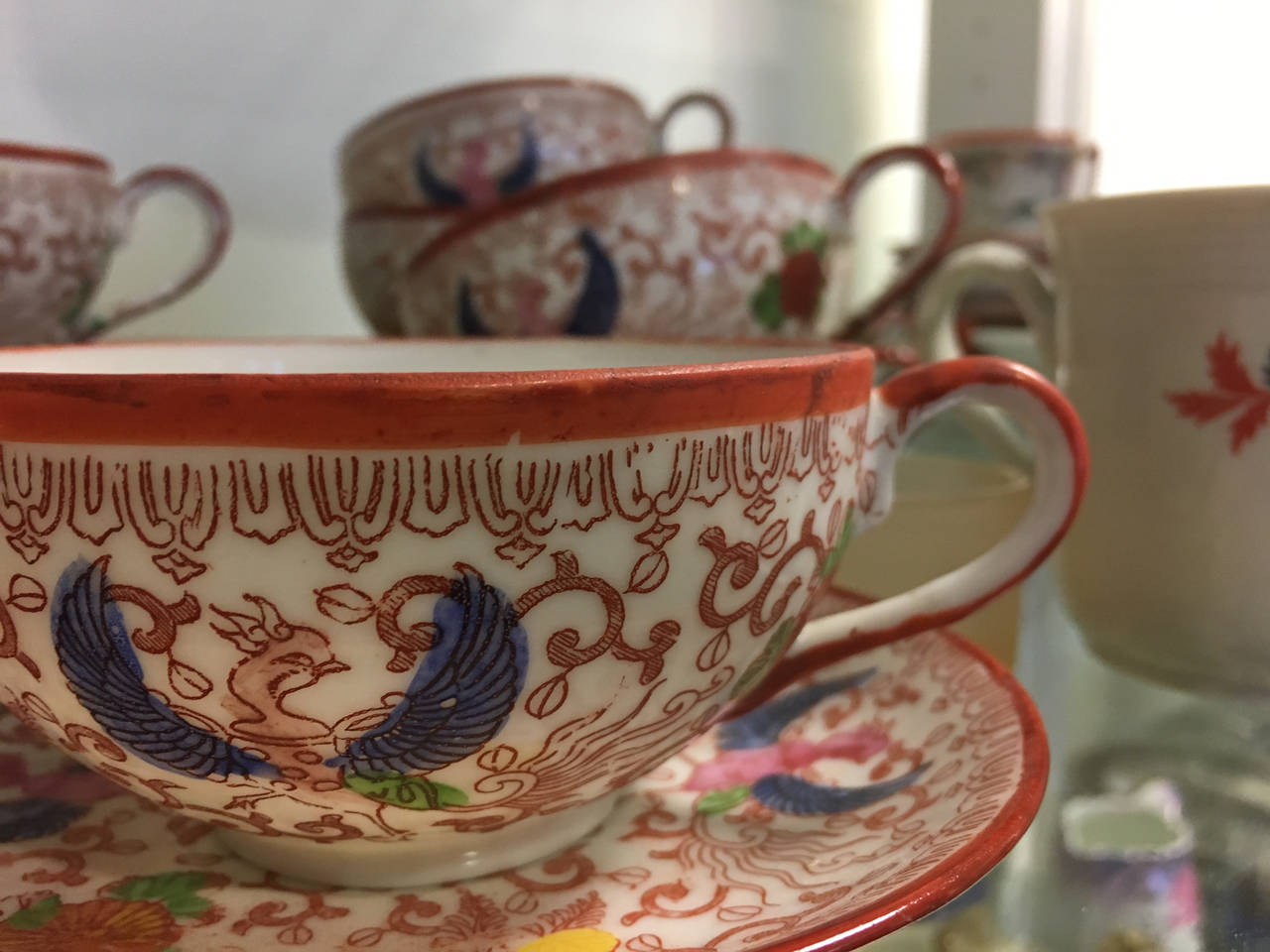 BRUKT: Hva med ny, hvit te i gamle kinesiske kopper? FOTO: Ina Kjøstvedt