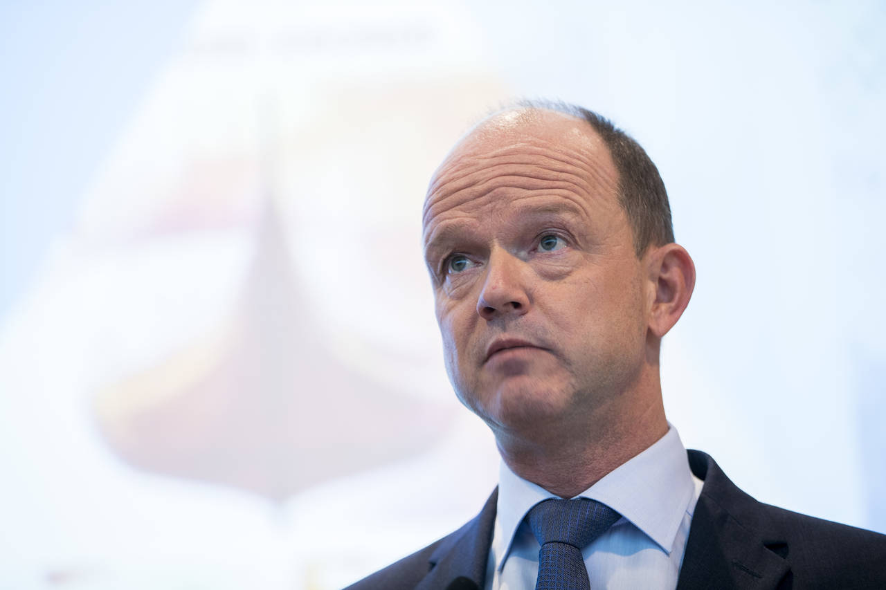 NHO-sjef Ole Erik Almlid sier at tariffsystemet vil bli tema under årskonferansen som skal holdes i januar neste år. Foto: Terje Pedersen / NTB scanpix