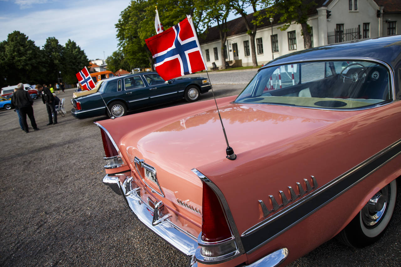 Illustrasjonsbilde. Amerikanske veteranbiler og andre klenodier ble vist fram under Nasjonal Motordag på Festningsplassen i Oslo i 2016. Foto: Heiko Junge / NTB scanpix