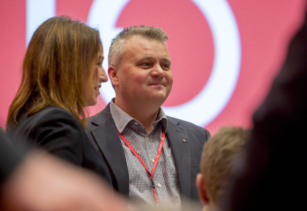 Leder Jørn Eggum i Fellesforbundet. Foto: Cornelius Poppe / NTB scanpix