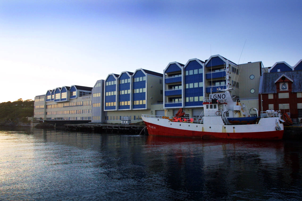 Brønnøysundregistrene fra sjøsiden. Arkivfoto: Gorm Kallestad / NTB scanpix