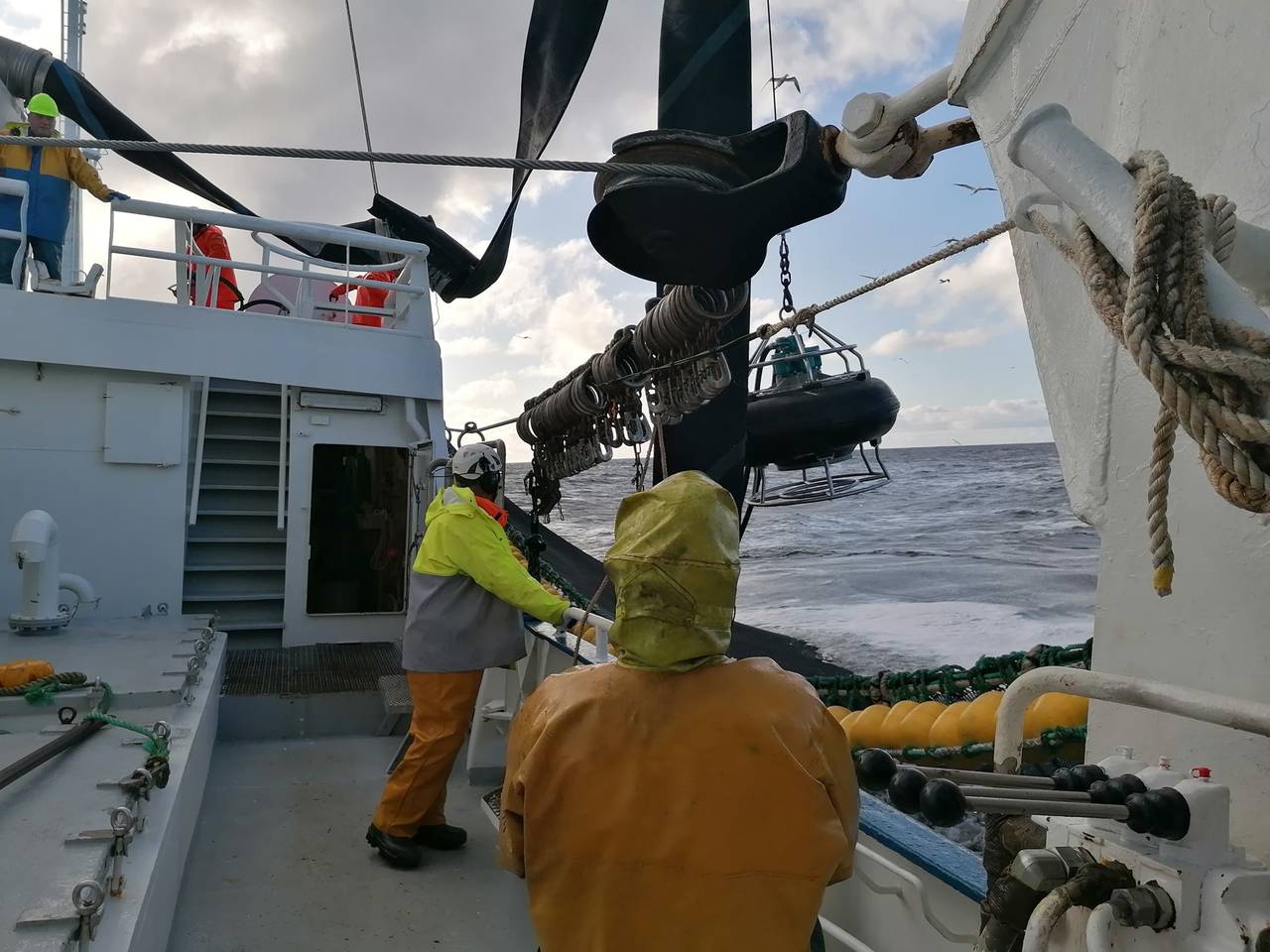Snurperen Senior på makrellfiske i Nordsjøen i 2019. Foto: Vidar Holm