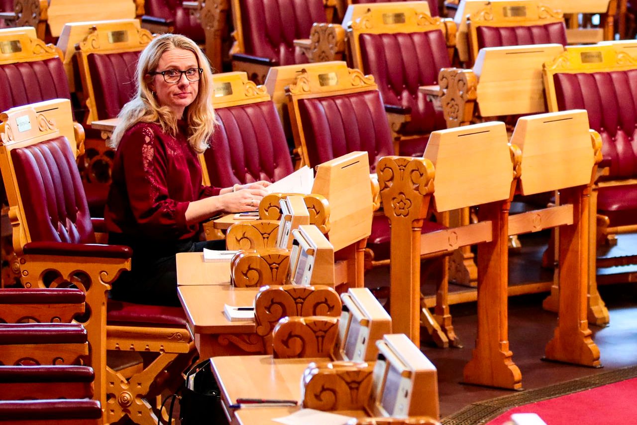 Arbeids- og sosialminister Anniken Hauglie (H) vil kutte minstesatsen i AAP-ordningen for unge under 25 år. Foto: Lise Åserud / NTB scanpix