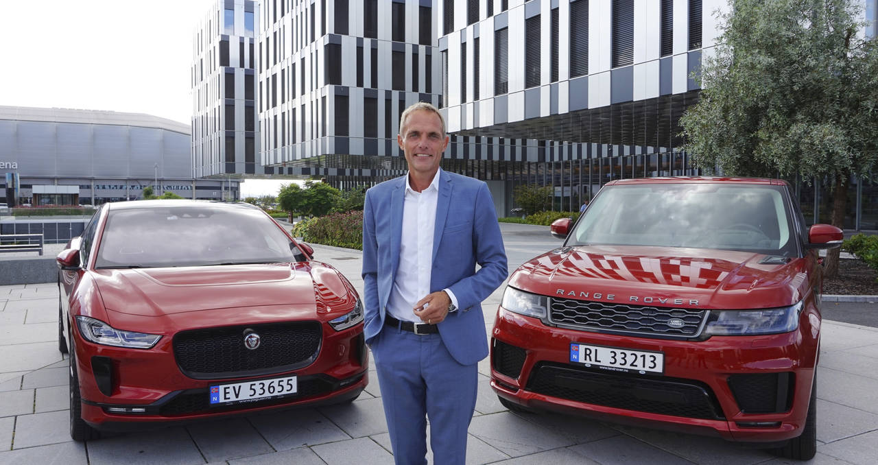 SELVSTENDIG: Suksessen med I-Pace gjør at Jaguars skandinaviske importselskap gir Norge en egen sjef med Marius Hayler. FOTO: Importøren