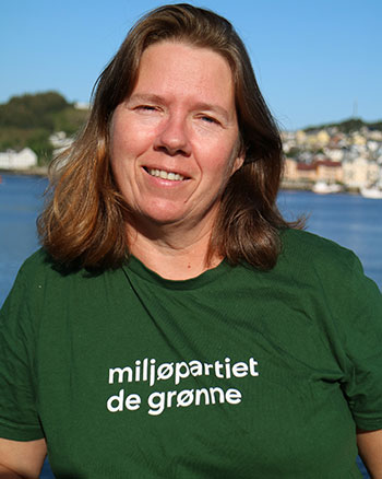 Gro Santi Johnsen, 1. kandidat MDG Kristiansund. Foto: MDG