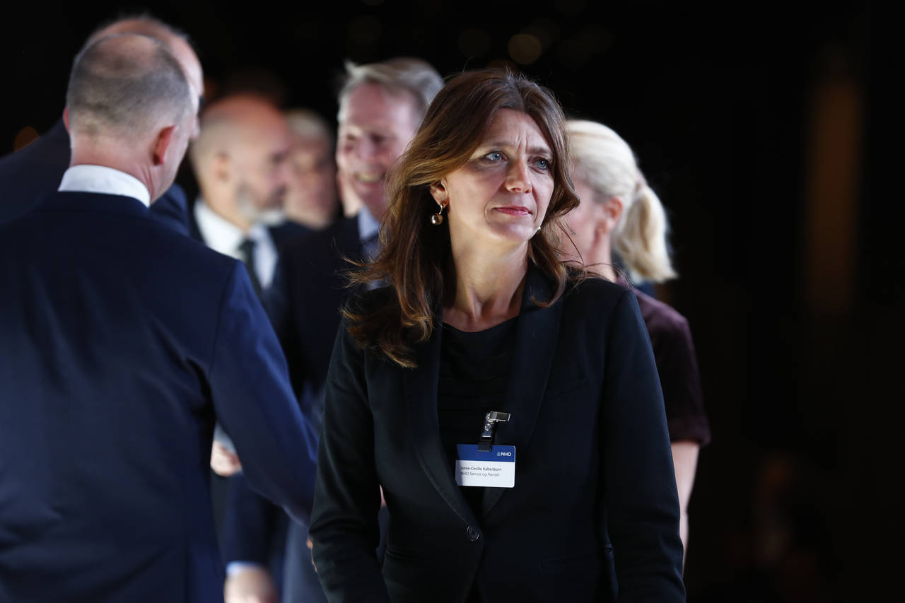 Anne-Cecilie Kaltenborn i NHO Service og Handel forteller at andelen vikarer på deltid og i små stillingsbrøker har falt i byggebransjen etter samarbeid med Fellesforbundet. Foto: Heiko Junge / NTB scanpix