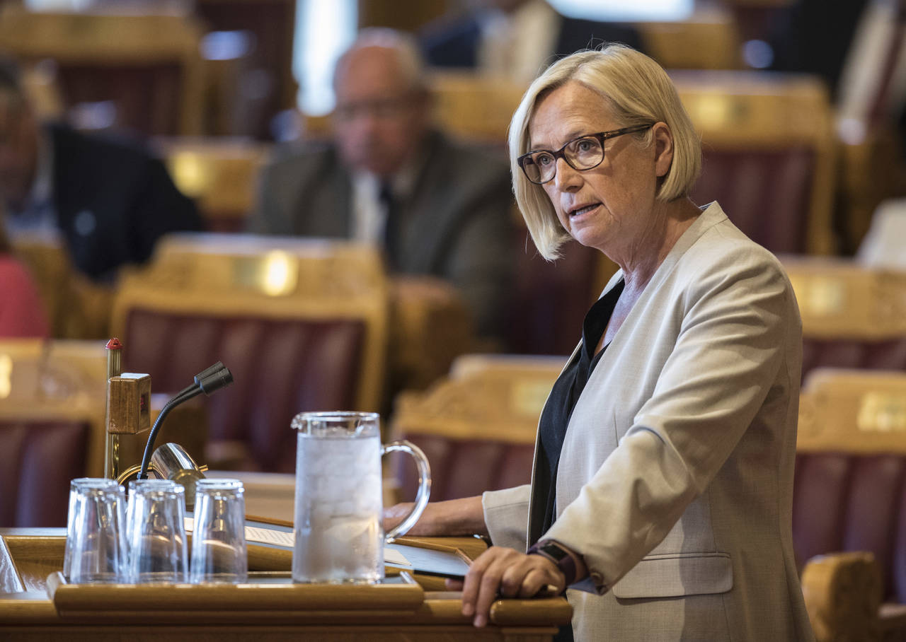 Senterpartiets parlamentariske leder Marit Arnstad ønsker å fortsette på Stortinget. Arkivfoto: Ole Berg-Rusten / NTB scanpix