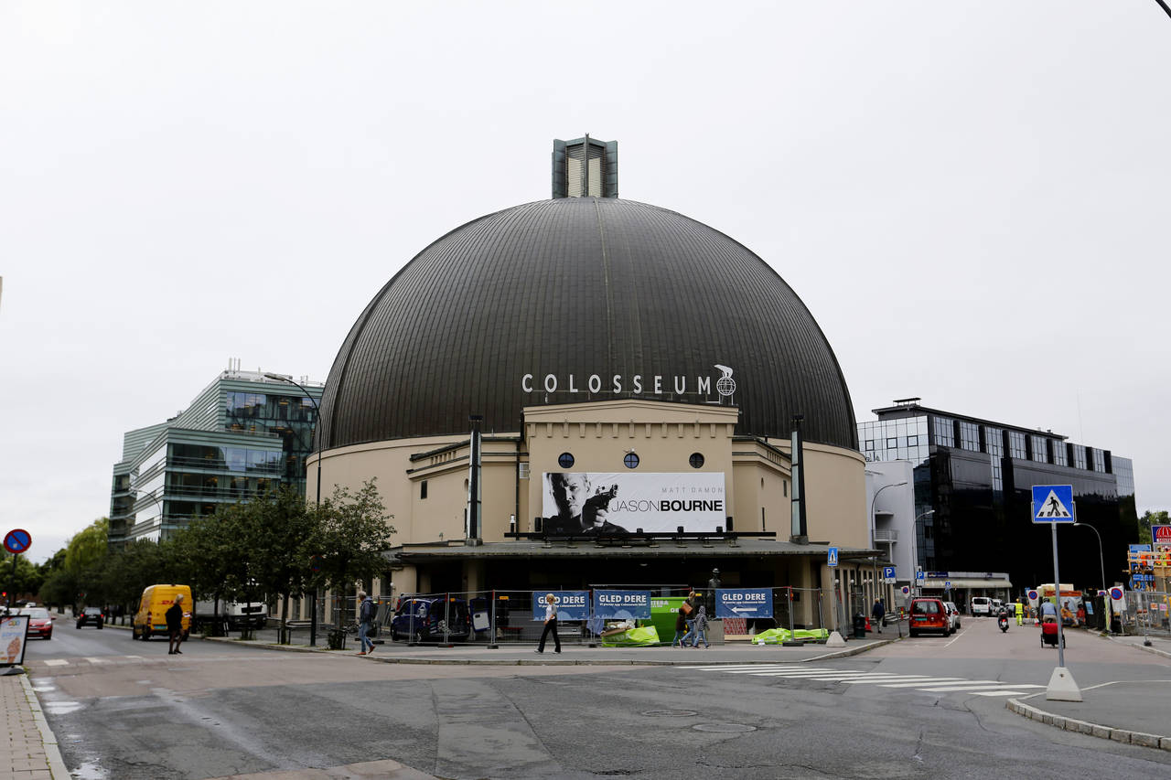 Colosseum kino i Oslo har stått tom siden 12. mars, da regjeringens koronatiltak ble iverksatt. Foto: Lise Åserud / NTB scanpix