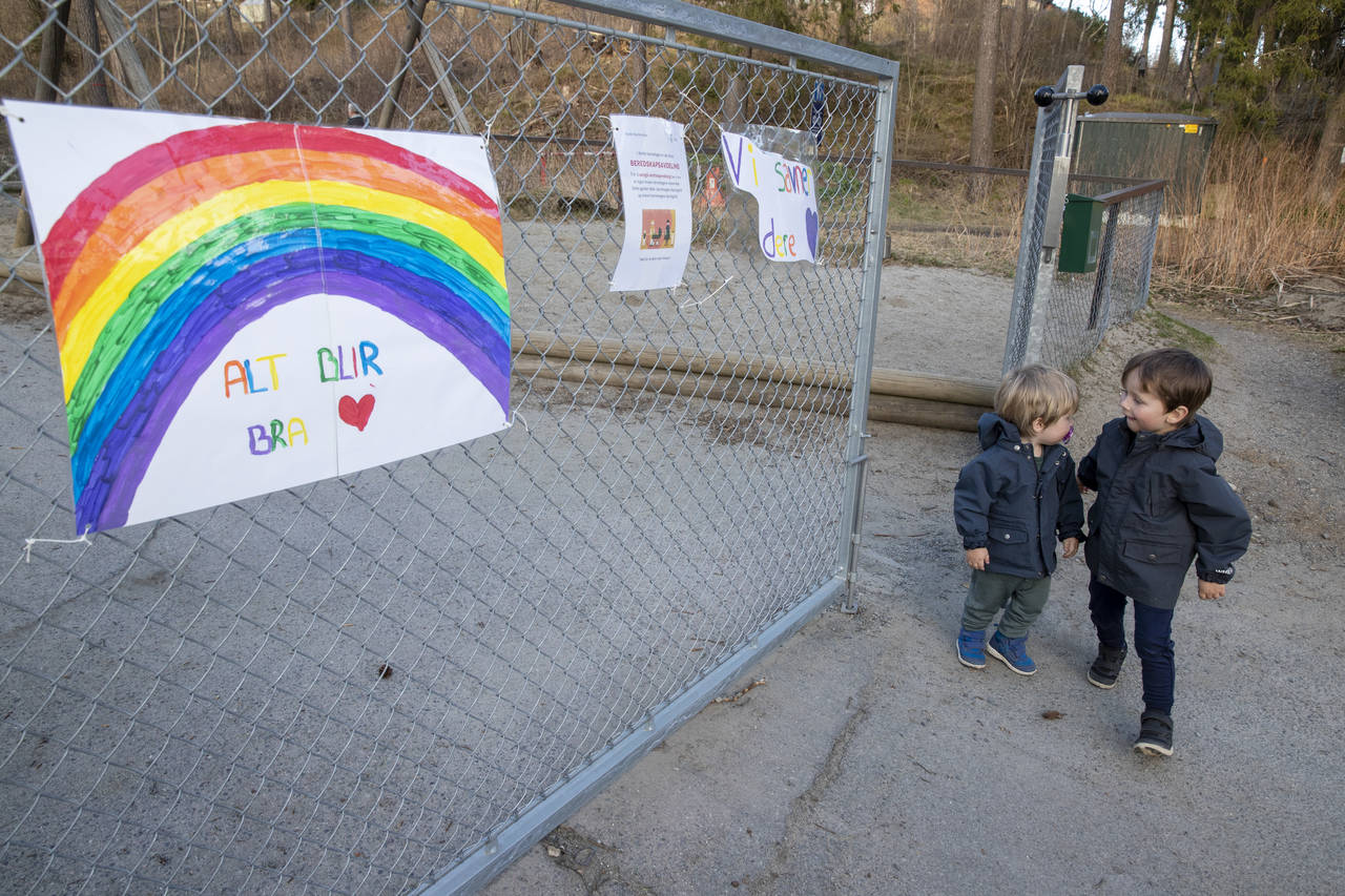 Til uka åpner barnehagene i Norge igjen, noe epidemiolog Gunnar Kvåle advarer mot. Foto: Terje Pedersen / NTB scanpix