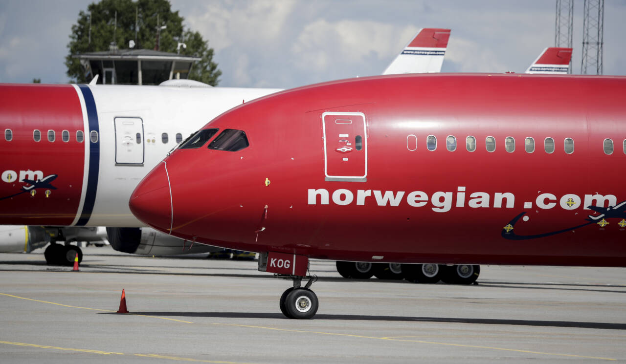 Norwegian-flyene ble satt på bakken på Gardermoen under koronakrisen. Foto: Vidar Ruud / NTB scanpix