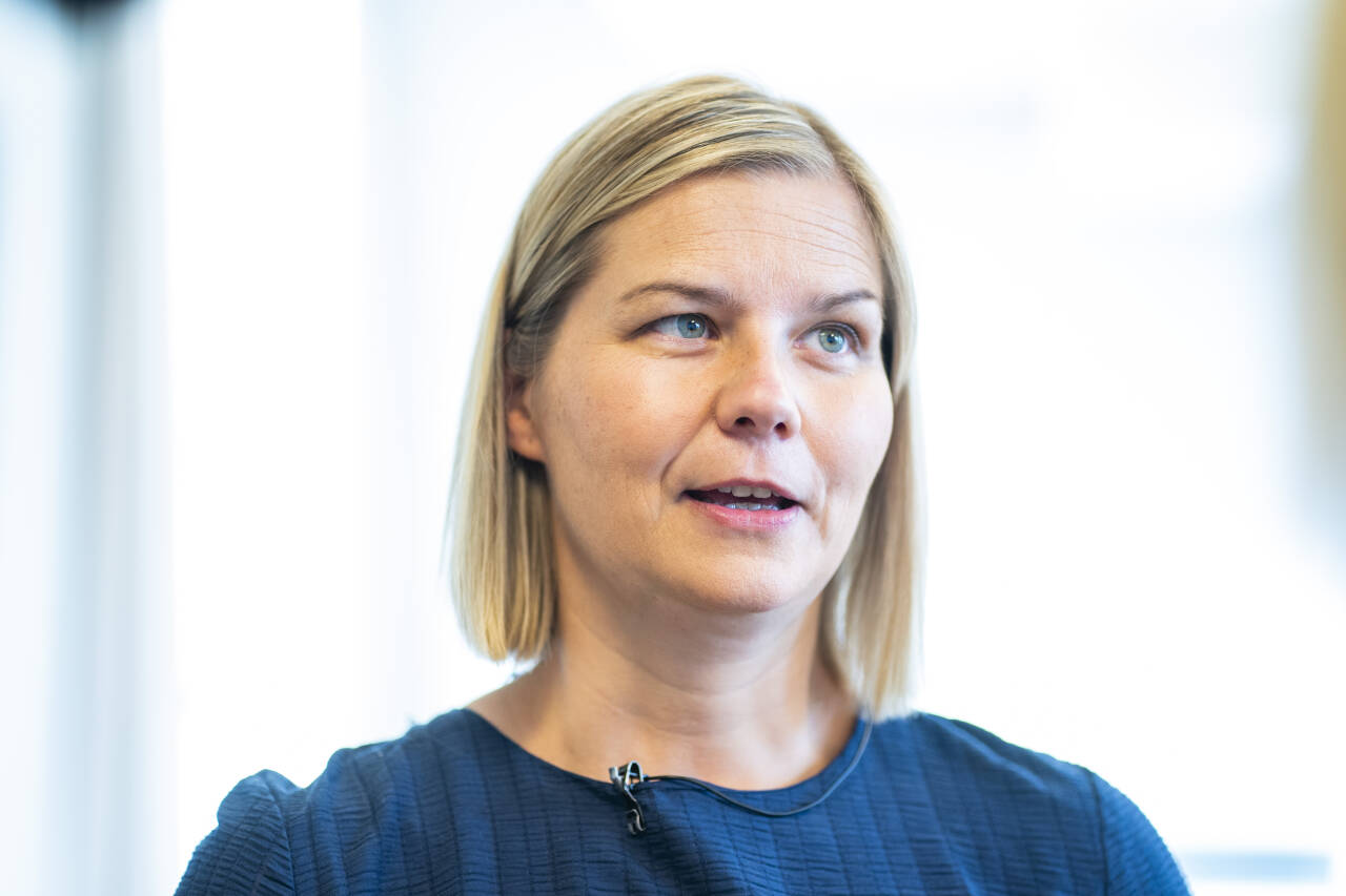 Kunnskapsminister Guri Melby (V) vil ikke avklare om hun stiller som lederkandidat i Venstre. Foto: Håkon Mosvold Larsen / NTB scanpix
