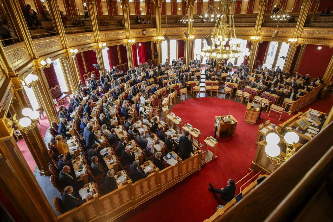 Både Stortinget og regjeringen får økt tillit i årets Tillitsbarometer. Foto: Vidar Ruud / NTB scanpix