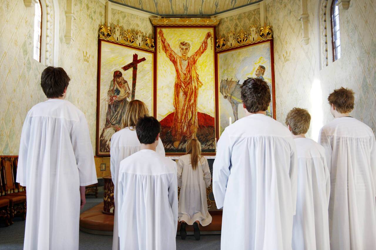 Kirken forbereder nå årets konfirmasjoner, som i vår ble utsatt som følge av koronautbruddet. Foto: Håkon Mosvold Larsen / NTB scanpix
