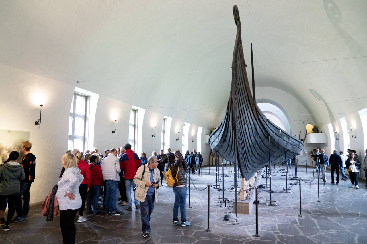 Vikingskipene er ikke det eneste vi har igjen fra vikingtida, funn i levninger avslører at kopperviruset var utbredt. Foto: Fredrik Hagen / NTB scanpix