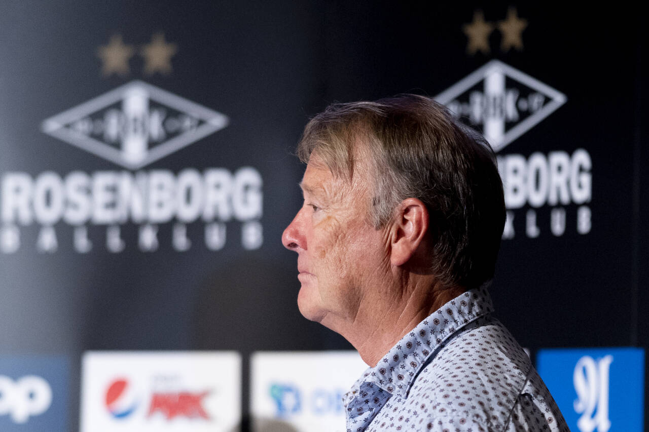 Åge Hareide ble presentert som ny RBK-trener tirsdag. Foto: Fredrik Hagen / NTB scanpix