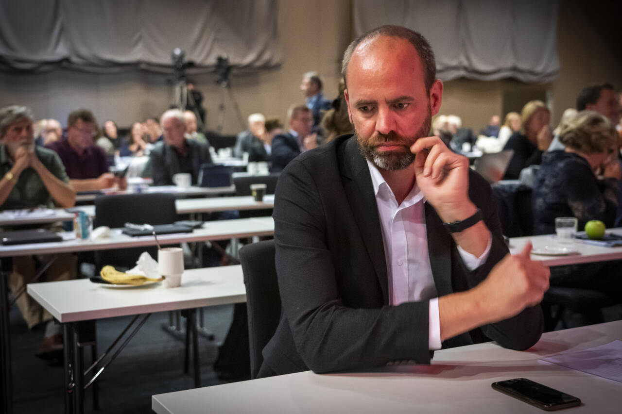 Arild Grande fremmer bekymringsmelding om ukultur i Trøndelag Arbeiderparti. Foto: Heiko Junge / NTB scanpix