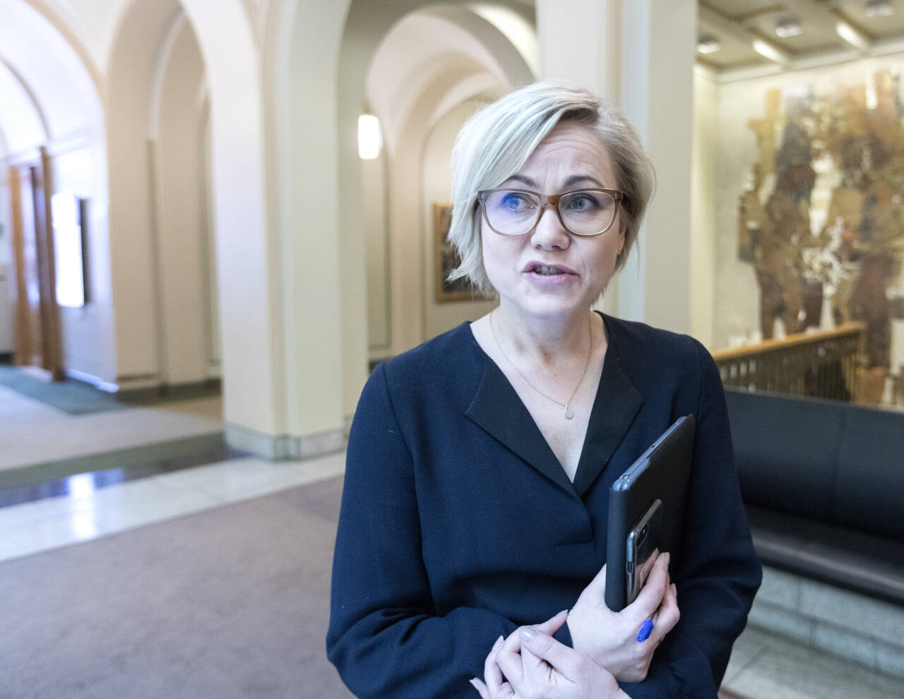 Ingvild Kjerkol reagerer på måten valgkomiteens leder Arild Grande har opptrådt. Foto: Gorm Kallestad / NTB scanpix