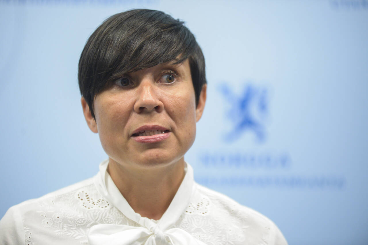 Utenriksminister Ine Eriksen Søreide. Foto: Annika Byrde / NTB scanpix