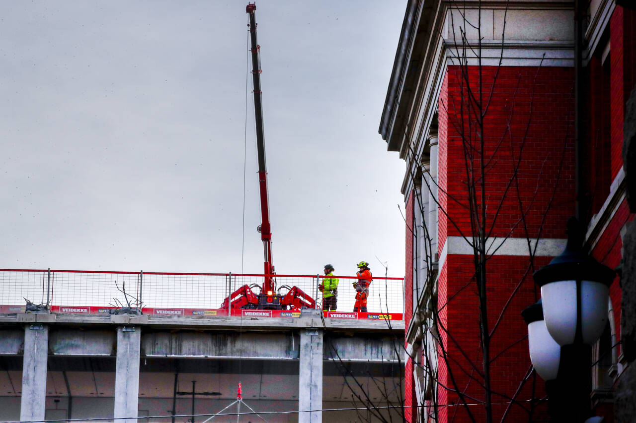 17.000 bygningsarbeidere kan bli tatt ut i streik. Foto: Terje Pedersen / NTB scanpix. 