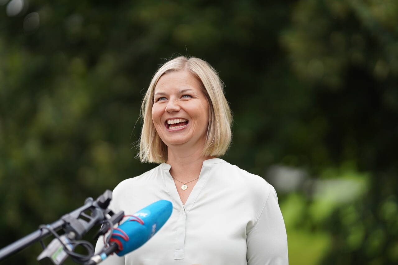 Guri Melby er innstilt som partileder i Venstre. Hun ønsker å overta etter Trine Skei Grande som i mars opplyste at hun ikke vil ta gjenvalg. Foto: Fredrik Hagen / NTB scanpix
