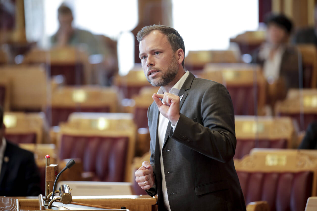 SV-leder Audun Lysbakken vil ha mer koronamakt tilbake til Stortinget. Arkivfoto: Vidar Ruud / NTB scanpix