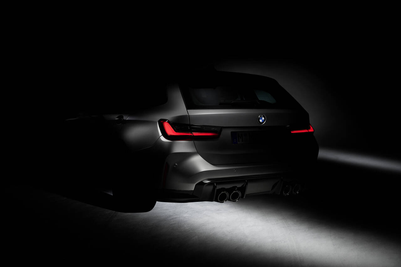FAMILIEBIL: For første gang skal BMW lage en stasjonsvognutgave av M3. Foto: Produsenten
