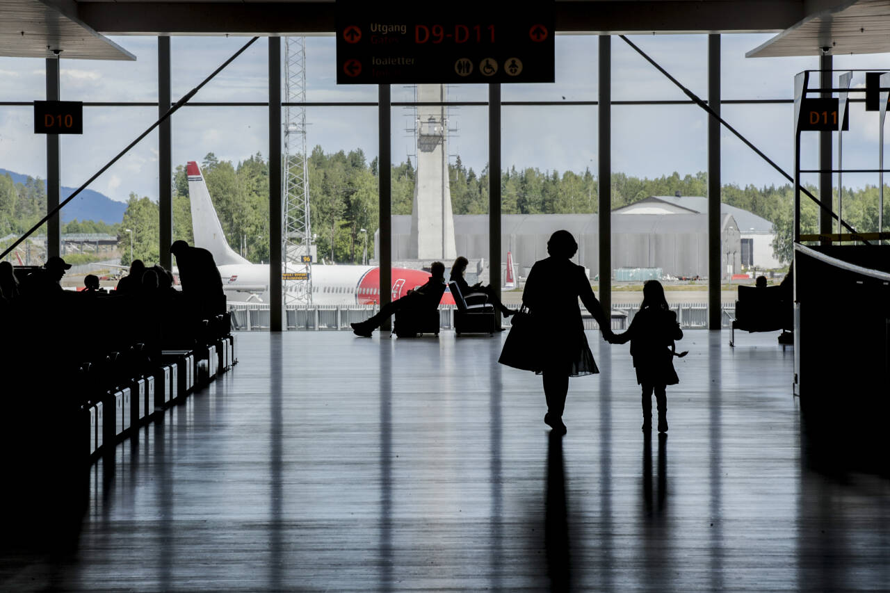 Pilotene slår alarm om dårlig smittevern på norske flyplasser. Illustrasjonsfoto: Vidar Ruud / NTB scanpix