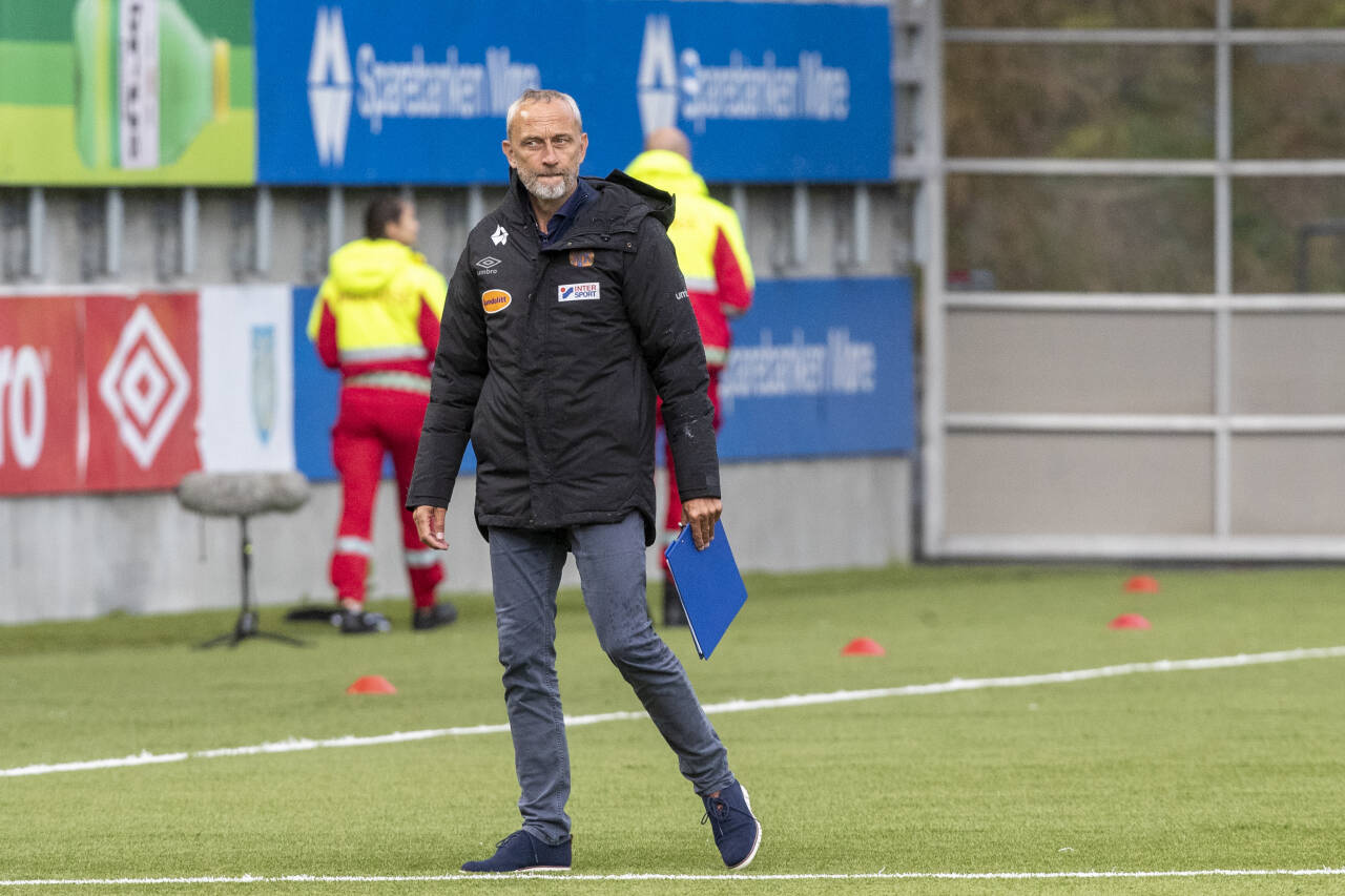 Lars Bohinen er ferdig som trener i Aalesund FK. Foto: Terje Pedersen / NTB scanpix