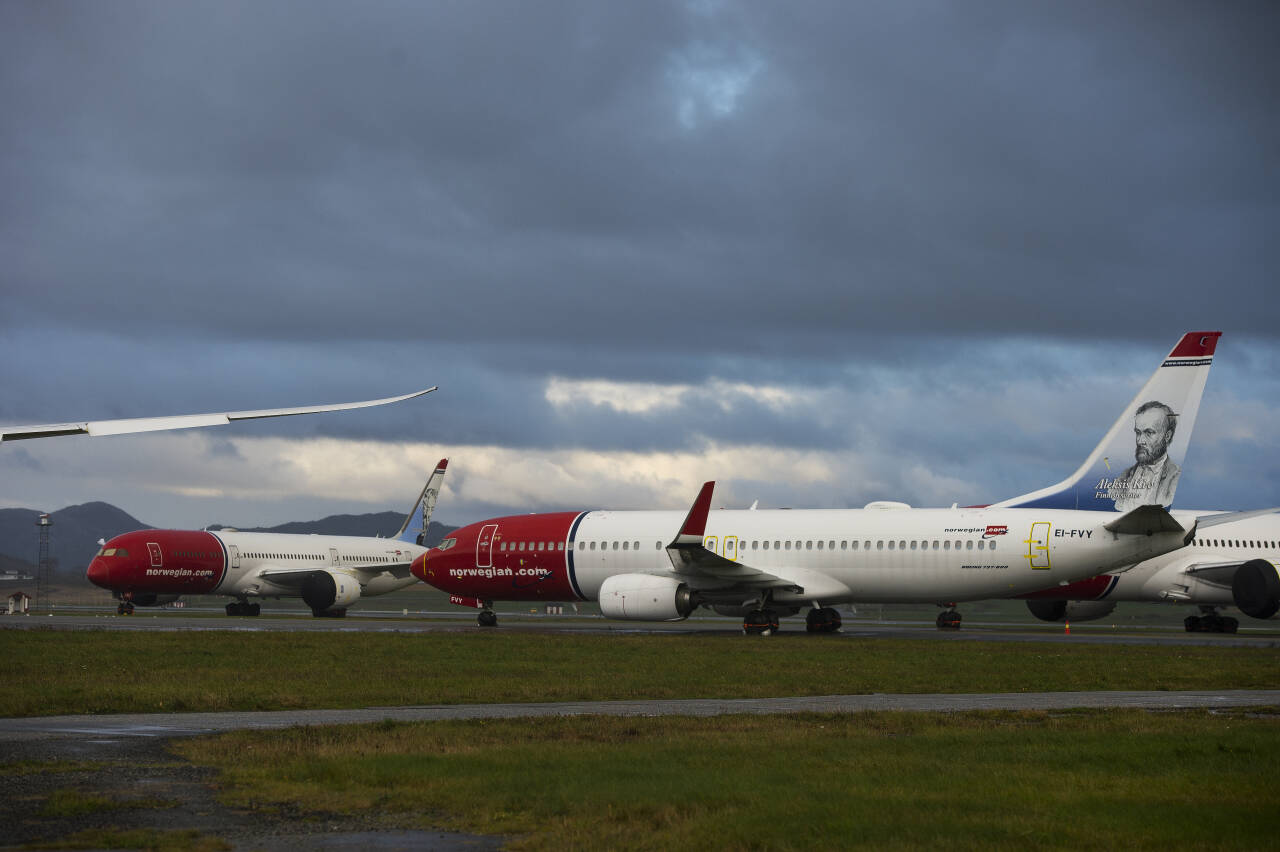 Norwegian søker om rekonstruksjonsprosess i Norge etter at de mandag fikk konkursbeskyttelse i Norge. Foto: Carina Johansen / NTB