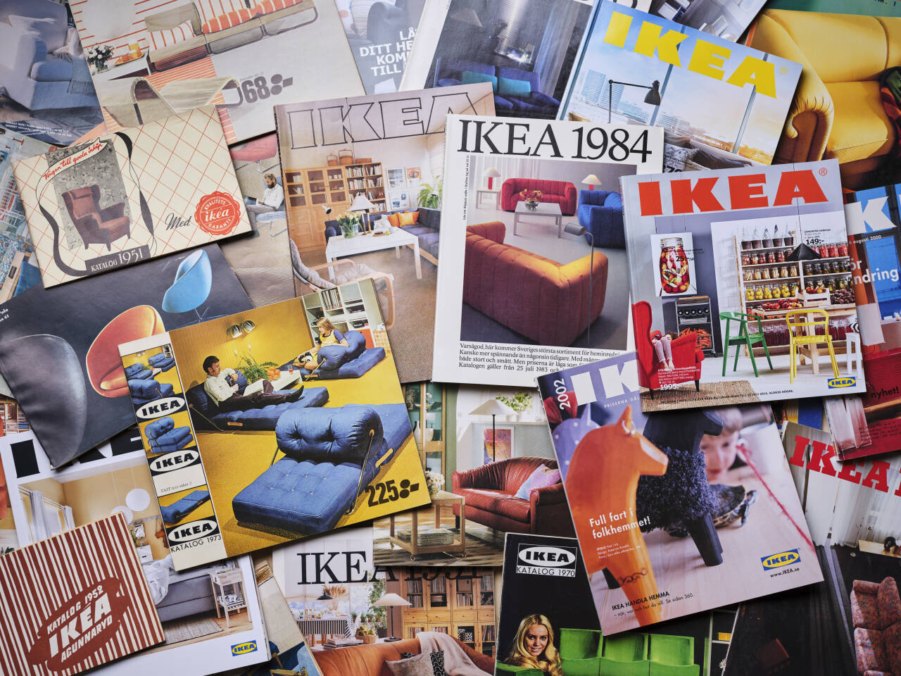 Ikea har bestemt seg for at de ikke lenger skal gi ut IKEA-katalogen på papir.Foto: Ikea / NTB