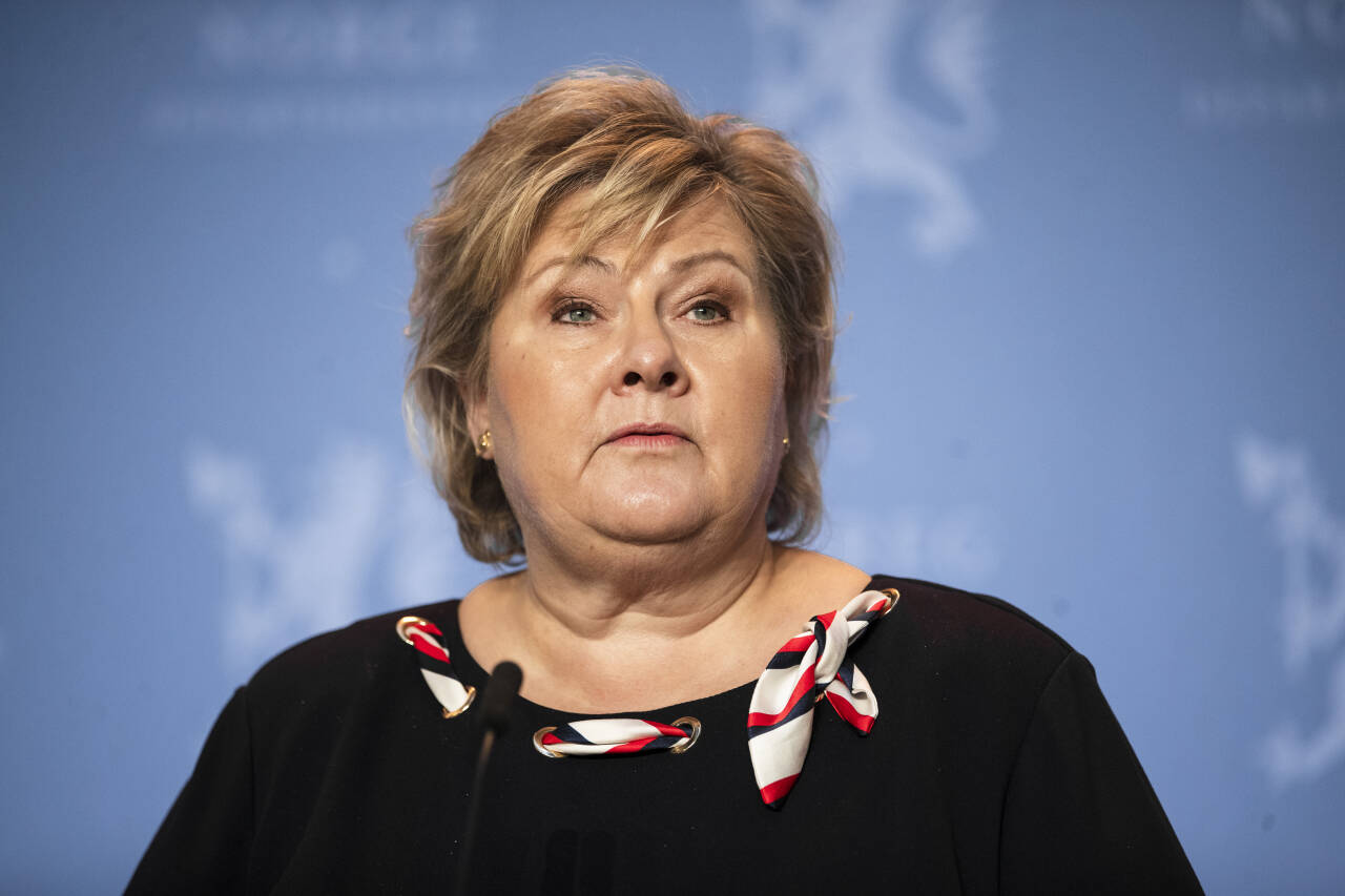 Statsminister Erna Solberg er bekymret for import av de nye muterte virusvariantene. Foto: Jil Yngland / NTB
