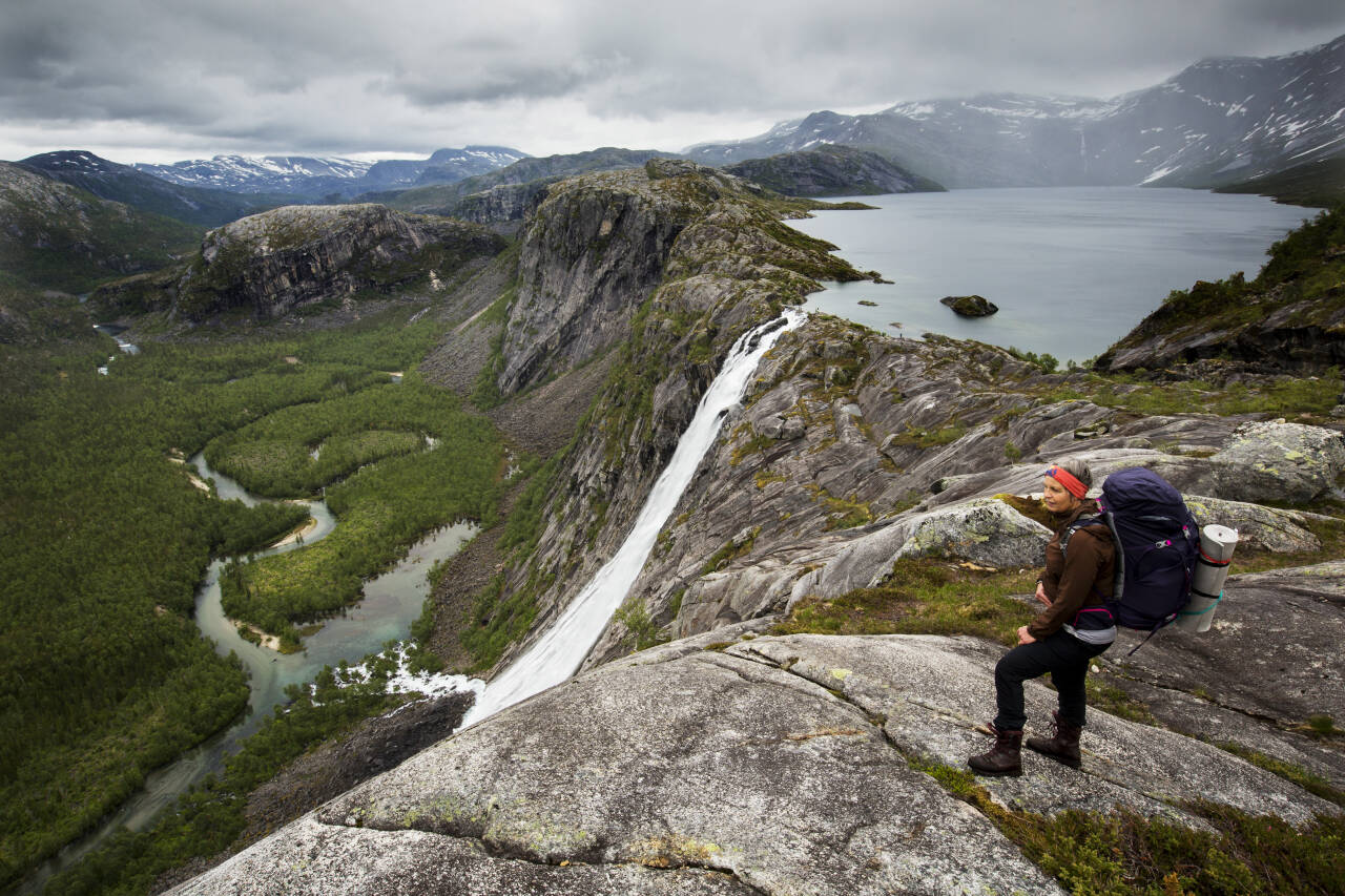 RAGO: Rago er en av landets minste nasjonalparker, men desto mer spektakulær. Her ved Litlverivassforsen. Foto: Tom Schandy