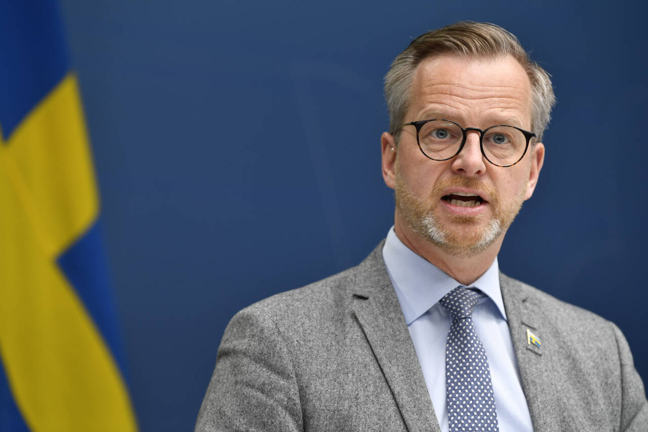 Sveriges innenriksminister Mikael Damberg bekrefter at det innføres midlertidige innreiseforbud fra både Danmark og Storbritannia. Arkivfoto: Henrik Montgomery/TT / NTB
