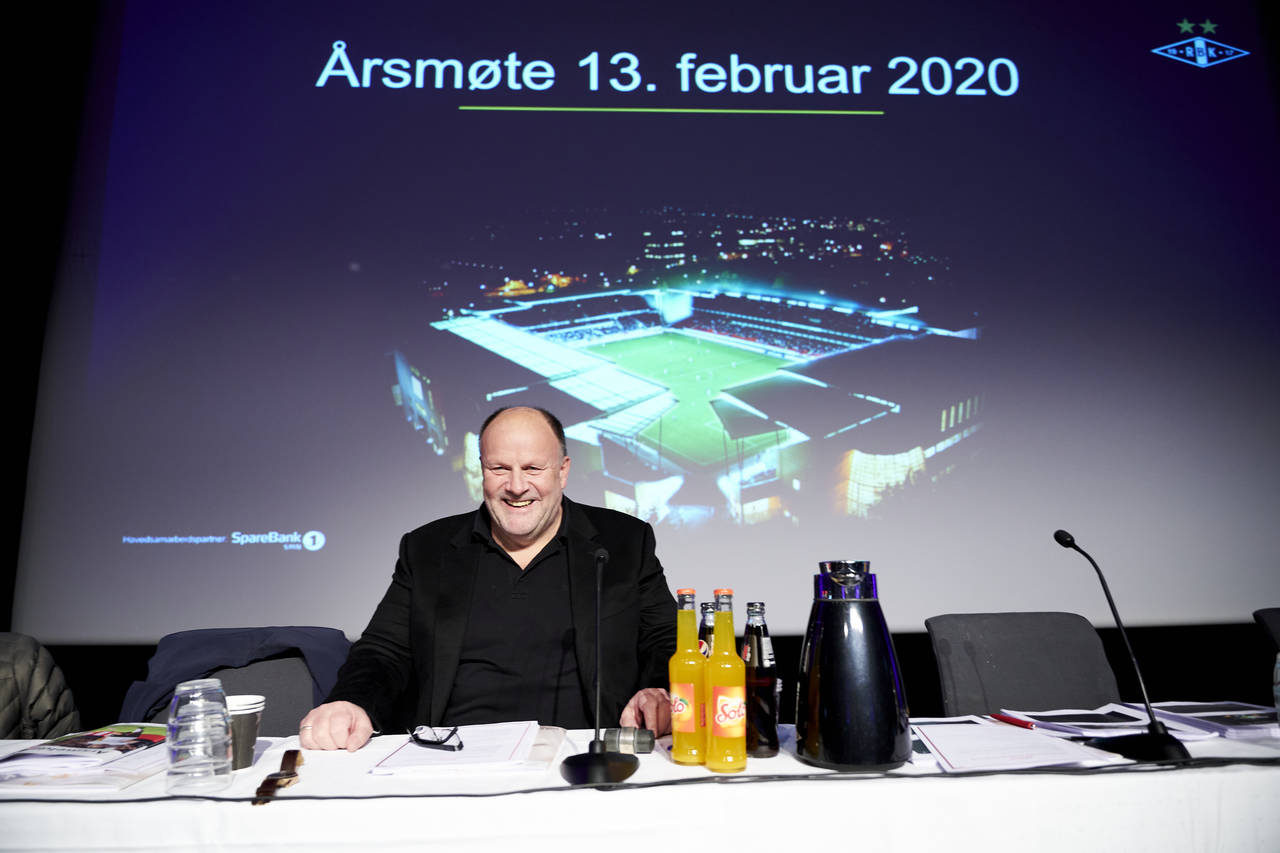 Sittende styreleder Ivar Koteng ble gjenvalgt på årsmøtet til Rosenborg torsdag kveld. Foto: Ole Martin Wold / NTB scanpix