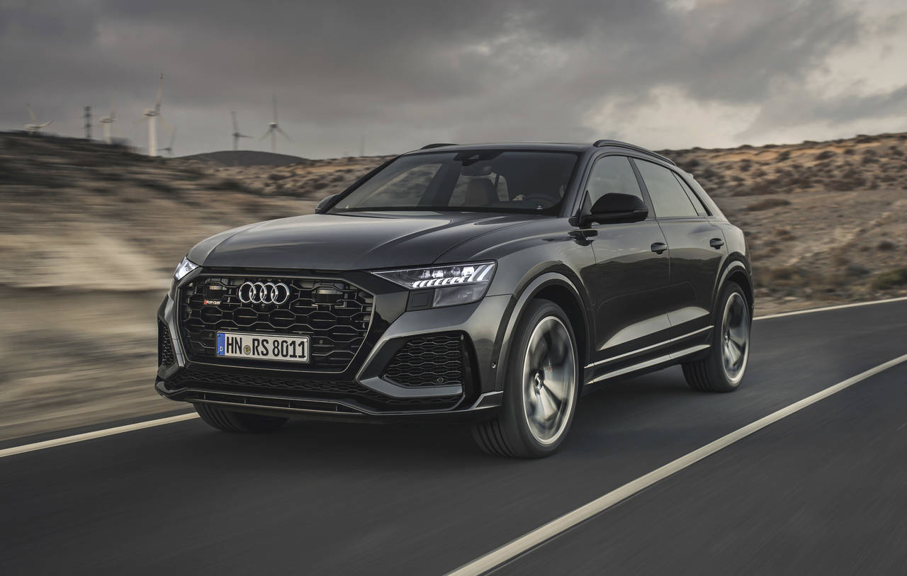 FART: RS-versjonen av Q8 er Audis sterkeste SUV. FOTO: Produsent