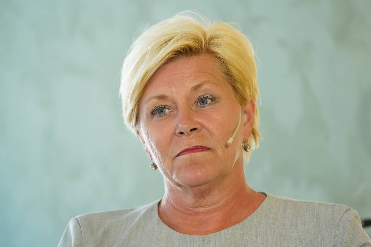 Styret i Oslo Frp mener at partileder Siv Jensen bør toppe stortingslista neste år. Foto: Ole Berg-Rusten / NTB scanpix