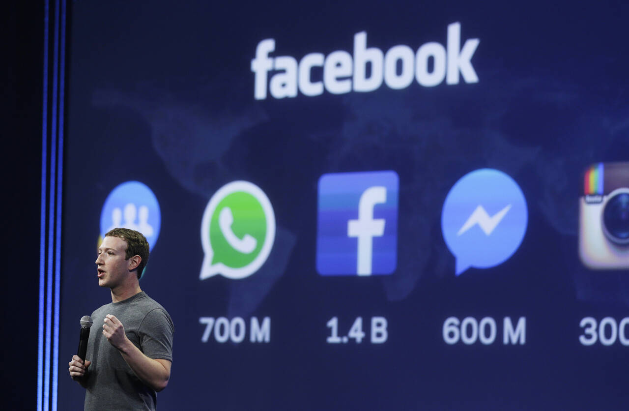Facebook-sjef Mark Zuckerberg ber om nye regler for nettgigantene. Foto: AP Photo/Eric Risberg/NTB scanpix.
