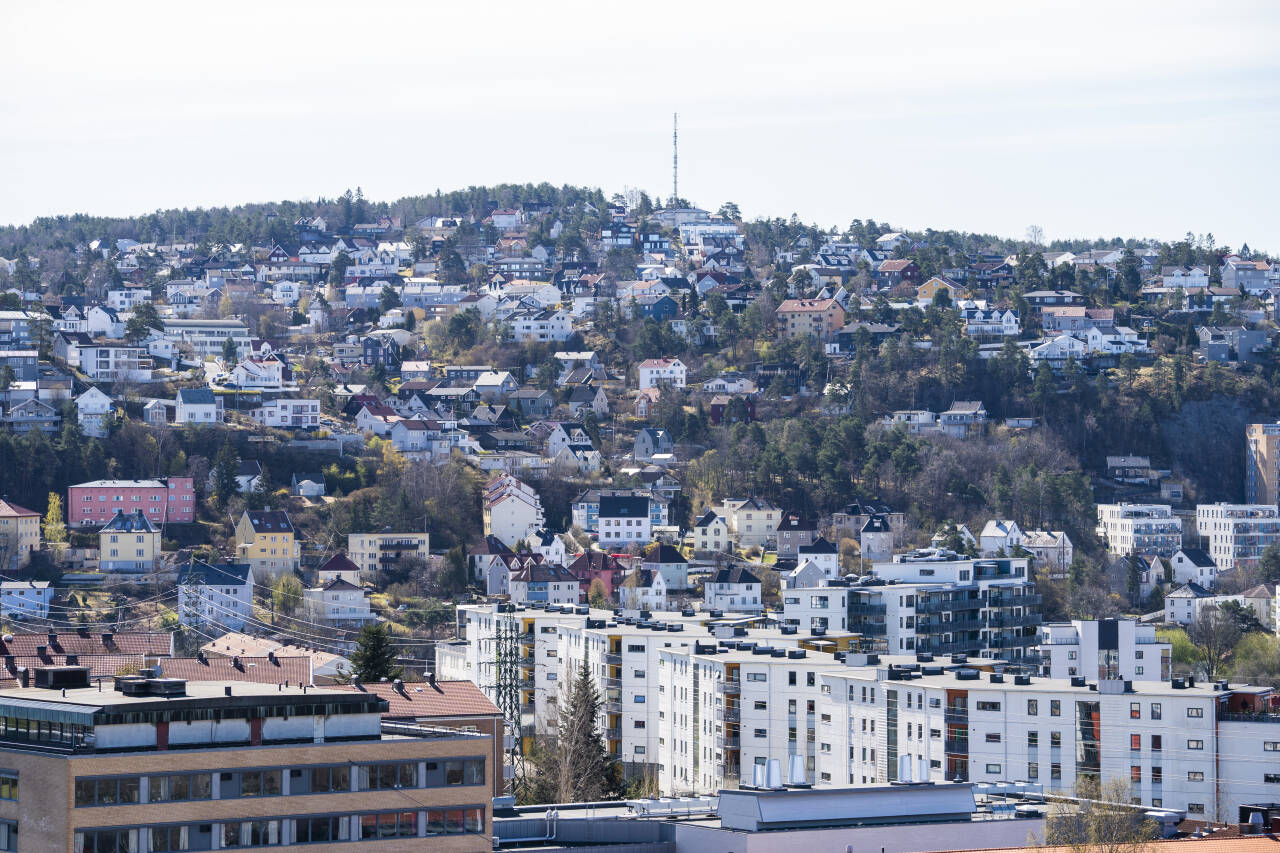 – Vi holder på å få en generasjon av unge som ser inn på et boligmarked de ikke har mulighet til å komme inn på, sier AUF-leder Ina Libak. På bildet ser vi boligbebyggelse på Etterstad og Ekeberg i Oslo. Foto: Håkon Mosvold Larsen / NTB scanpix