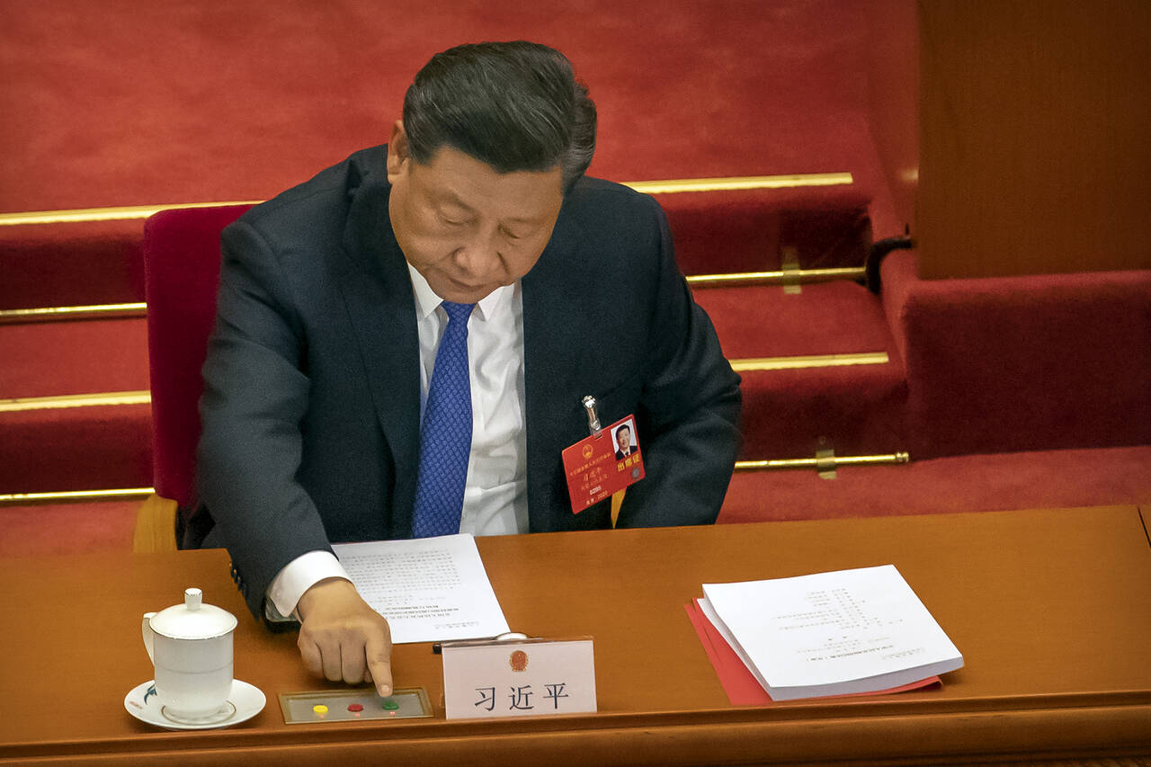 Kinas president, Xi Jinping. (AP Photo/Mark Schiefelbein, File)