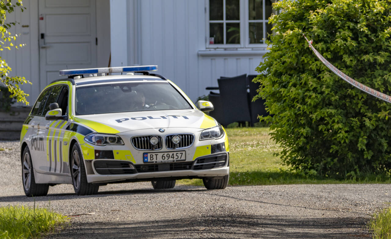 En av de siktede i drapssaken i Askim fremstilles på ny for fengsling i Fredrikstad tingrett.Foto: Geir Olsen / NTB scanpix